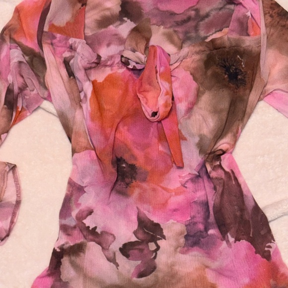 pink blouse vintage y2k - Picture 2 of 2